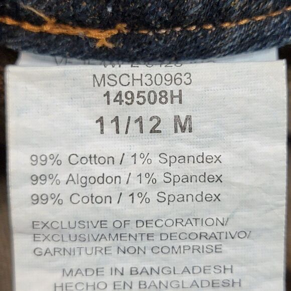 Riders Copper Collection Mini Denim Skirt - Size 11/12 M - Picture 4 of 4